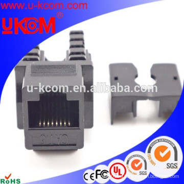 Высококачественный кабель Cat6 90 градусов utp rj45 keystone jack